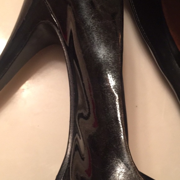 ALDO BLACK PUMPS❣️SZ. 41 ON BOTTOM MY SZ IS 10 - Picture 4 of 6